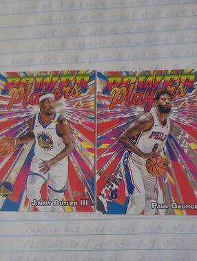 2 X 2025 Topps Power Playets Butler & George